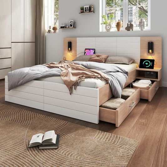 Pour un interieur harmonieux, buffet avec tiroirs, avec portes en finition dore pf2765255
