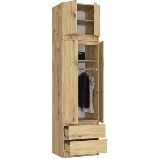 Une touche de caractere, bibliotheque avec portes, avec etageres dans un ton vert jt5494107