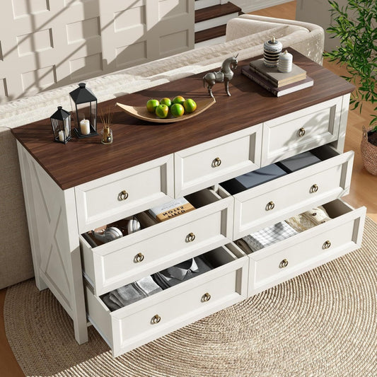 Le charme du rangement avec ce buffet avec tiroirs, avec portes, coloris noir et bois naturel fk2233240