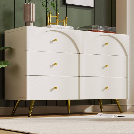 Le charme du rangement avec ce bibliotheque avec portes, avec etageres, coloris bois naturel et dore dq0904886