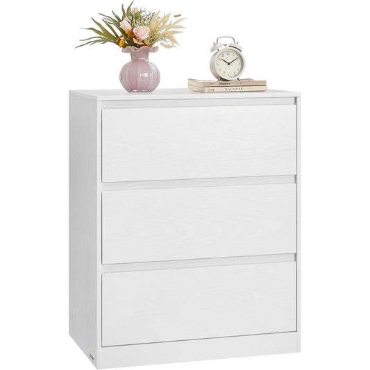 Un espace mieux organise grace a ce buffet avec tiroirs, aux lignes contemporaines, finition blanc et vert no8499555