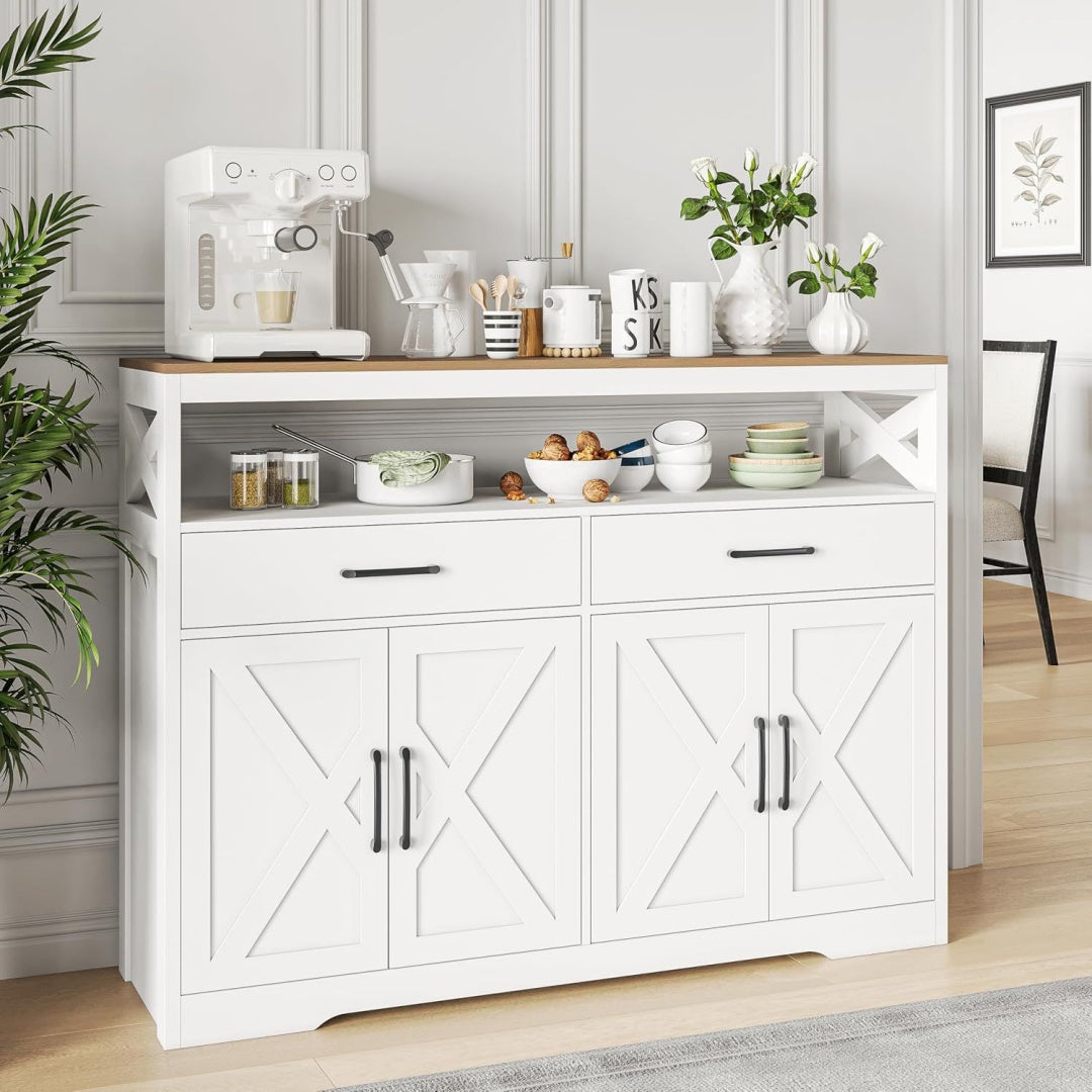 Une silhouette equilibree pour ce table basse aux lignes soignees, teinte gris gh3372259