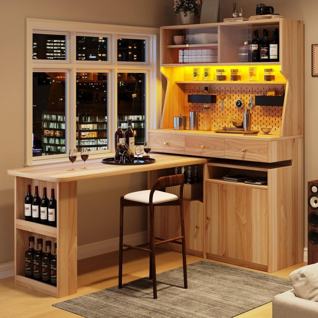 Pour un interieur harmonieux, armoire aux lignes soignees en finition marron ik5571334