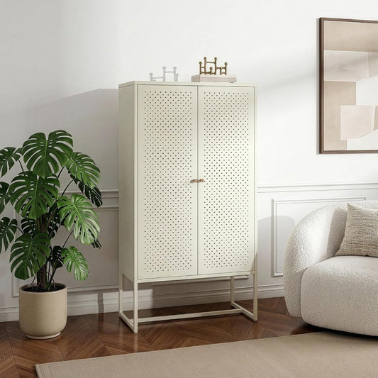 Une touche de caractere, buffet avec tiroirs, avec portes dans un ton naturel et bois naturel tt0624973